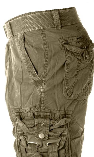 Mil-Tec Vintage шорти Prewash, оливкові