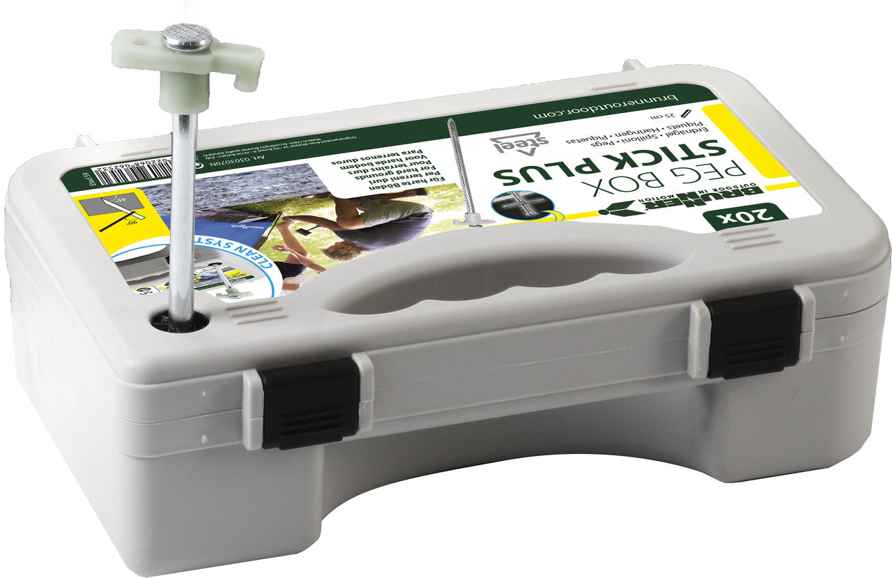 Brunner Peg Box Stick Plus кілочки для намету 25 шт.