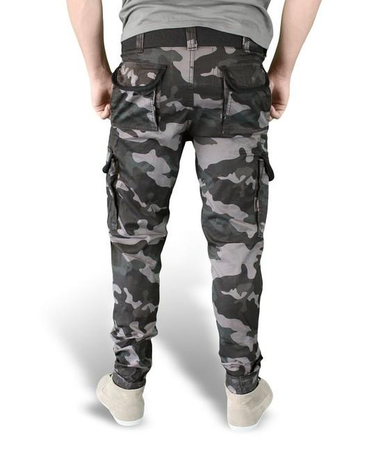 Surplus Premium Slimmy штани, чорні-камуфляж