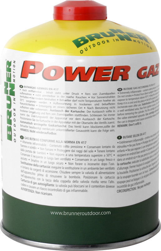 Brunner Powergaz газова картридж 450 g