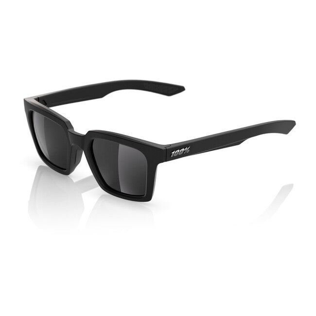 100% Erba сонцезахисні окуляри Soft Tact Black, димчасті лінзи