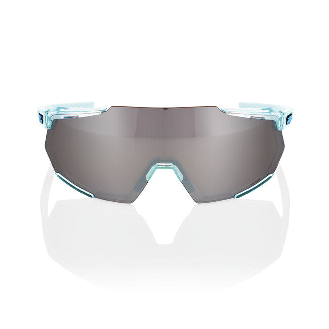 100% Racetrap 3.0 сонячні окуляри, Polished Translucent М'ятний