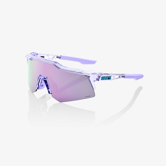 100% Speedcraft XS сонячні окуляри, polished translucent лавандовий