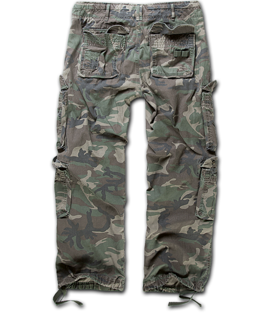 Brandit Pure Vintage штани, woodland