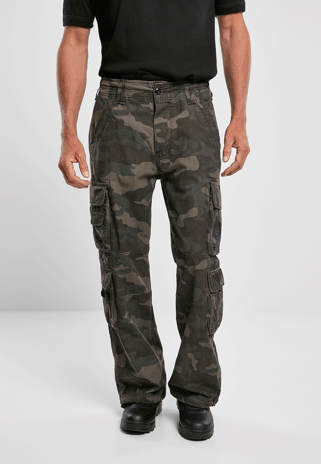 Brandit Pure Vintage nohavice, Darkcamo