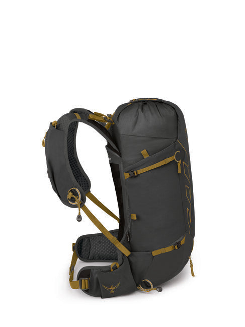 OSPREY TALON VELOCITY 20 туристичний рюкзак, темно-сірий/жовтий
