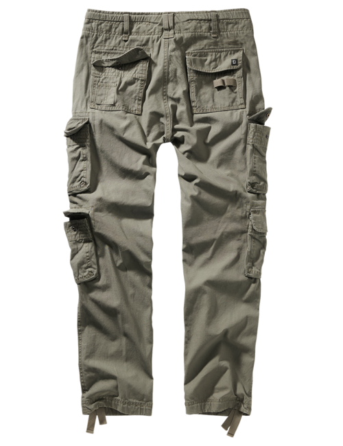 Brandit Pure Slim Fit штани, оливкові