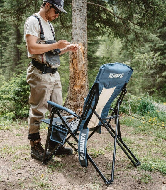 Klymit Switchback кемпінгове крісло, синє