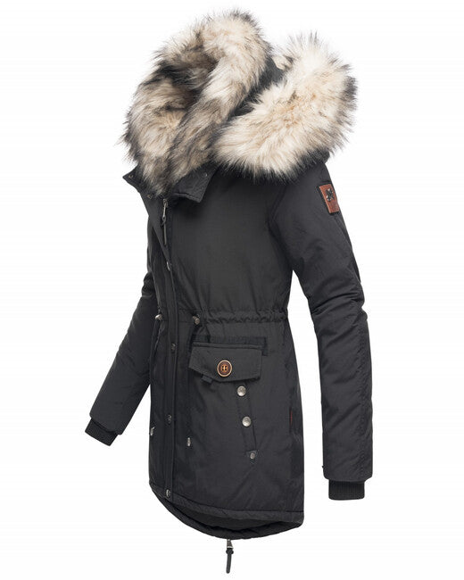 Navahoo softshell куртка зимова жіноча s з капюшоном, чорна