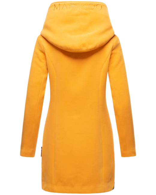 Marikoo Maikoo жіноча зимна куртка з капюшоном, жовта