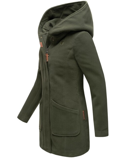 Marikoo Maikoo жіноча зимна куртка з капюшоном, зелена