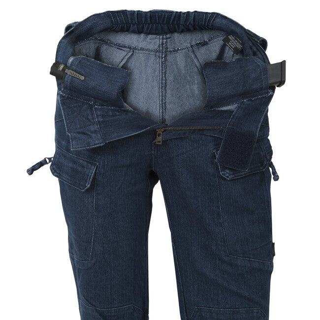 Helikon-Tex UTP Resized міські штани тактичні жіночі Denim Stretch, темно-синій