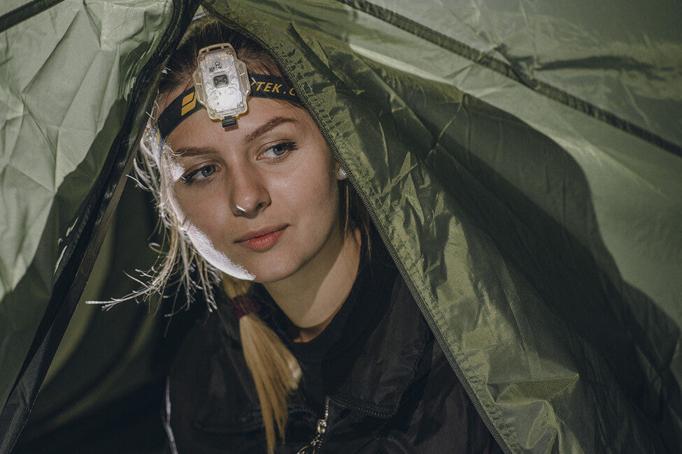 ArmyTek Crystal Blue портативний LED ліхтар F07001B, синій, прозорий