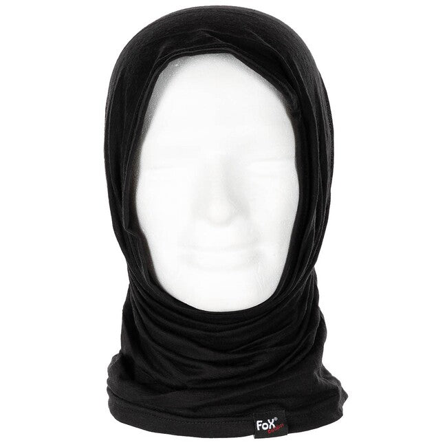 Fox Outdoor Merino Lite шарф-горловина, чорний