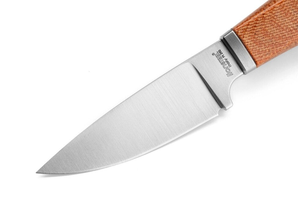 Lionsteel WILLY WL1 ніж з фіксованим лезом та рукояткою з мікарти CVN