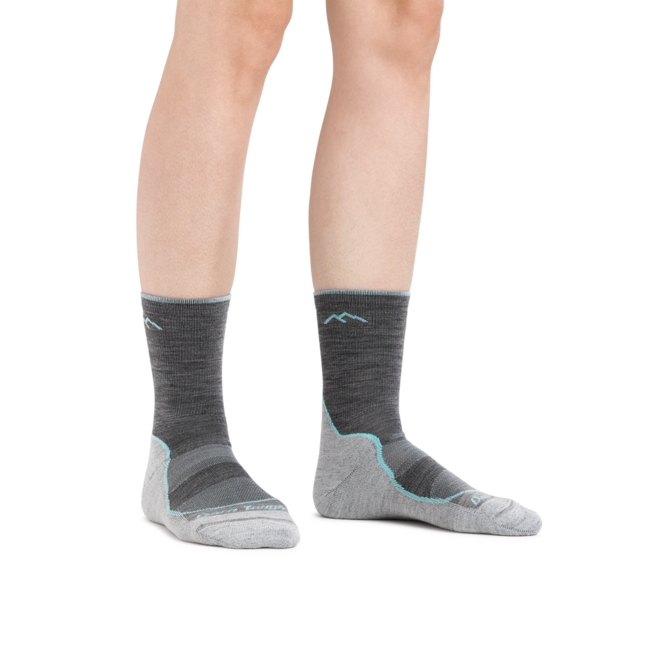 Darn Tough Light Hiker Micro Crew шкарпетки легкі з амортизацією, slatе