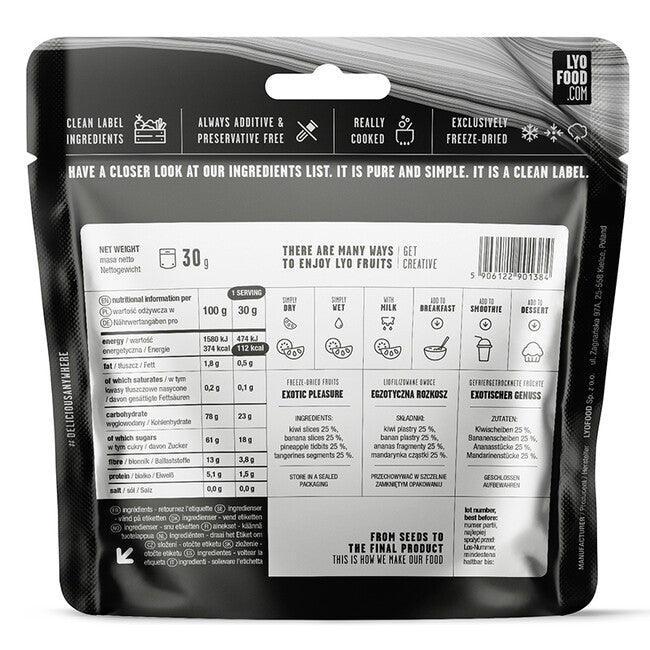 LYOfood екзотичне задоволення 370g