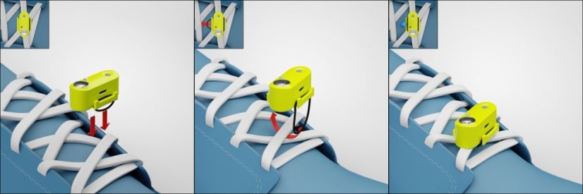 Tickless Run ультразвуковий відлякувач від кліщів, неон жовтий