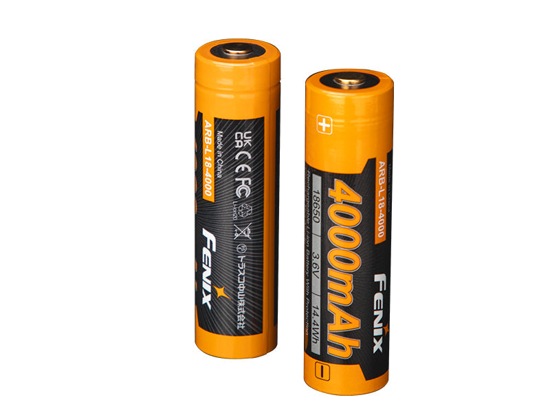 Fenix батарея акумуляторна 18650 4000 mAh (Li-Ion)