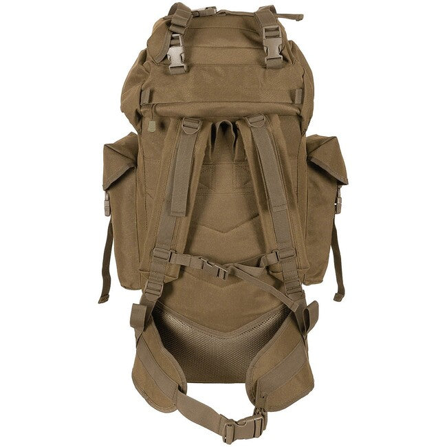 MFH MOLLE рюкзак 65L, алюмінієва штанга, койотовий коричневий