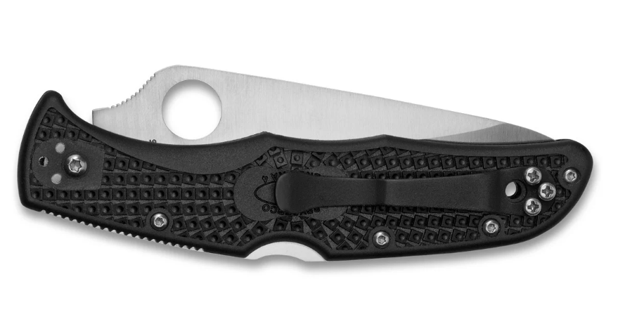 Spyderco Endura 4 Lightweight кишенькові ніж Serrated 9,5см, чорний, FRN