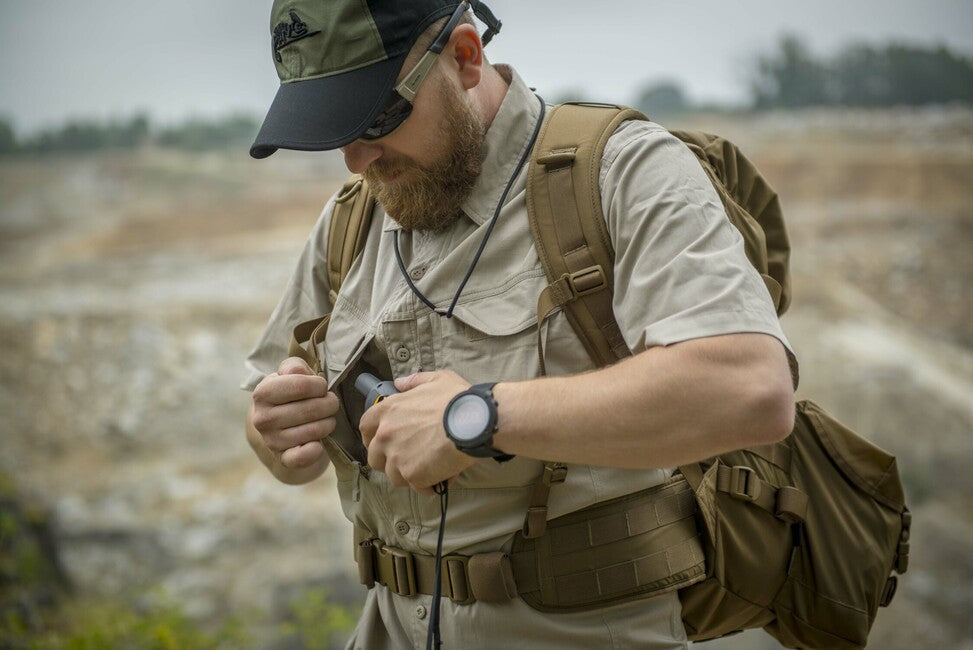 Helikon-Tex DEFENDER Mk2 сорочка з коротким рукавом PolyCotton Ripstop, бежева