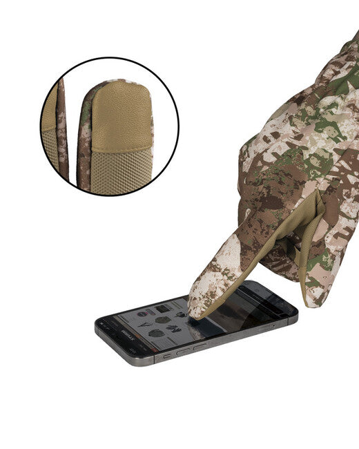 Mil-Tec WASP Z2 рукавиці софтшел Thinsulate™, чорні