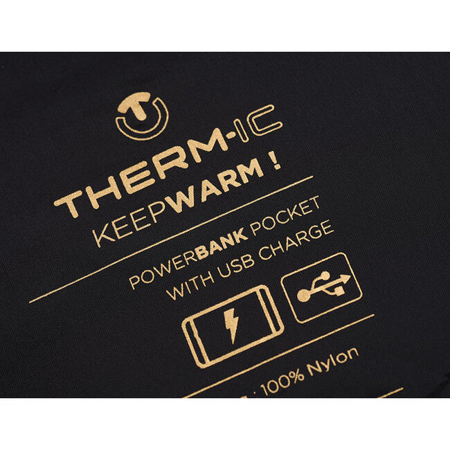 Therm-ic нагрівна жилетка жіноча, чорна