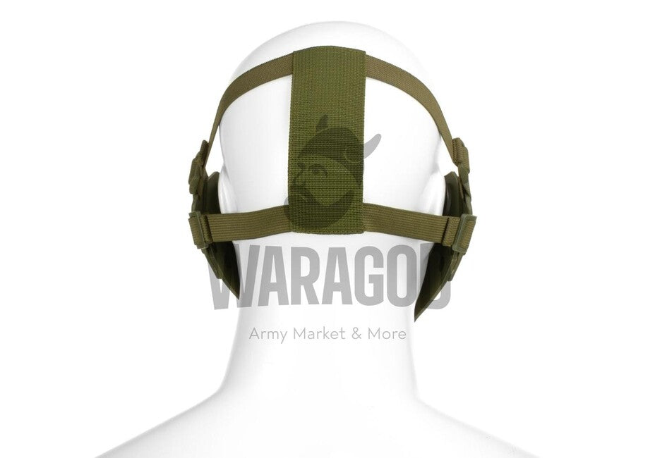 Pirate Arms Warrior напівмаска для формування, оливкова