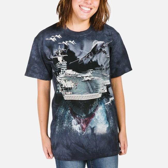 The Mountain 3D стюардеси авіаносець футболка, unisex