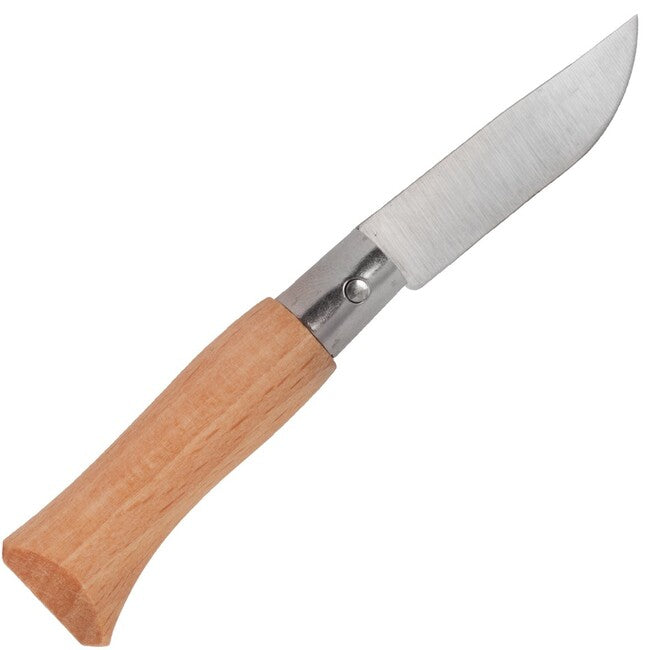 Opinel N°02 складаний ніж Inox Beech, коричневий