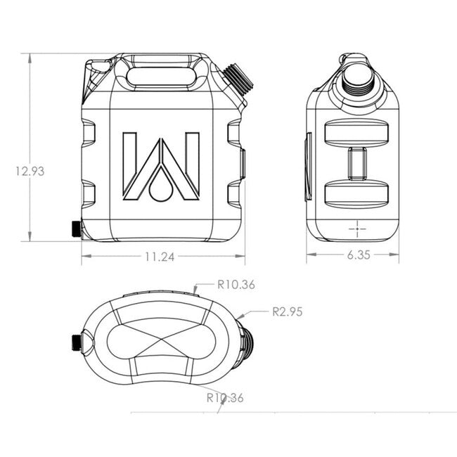 Klymit GoSpout 2 Gallon резервуар для води