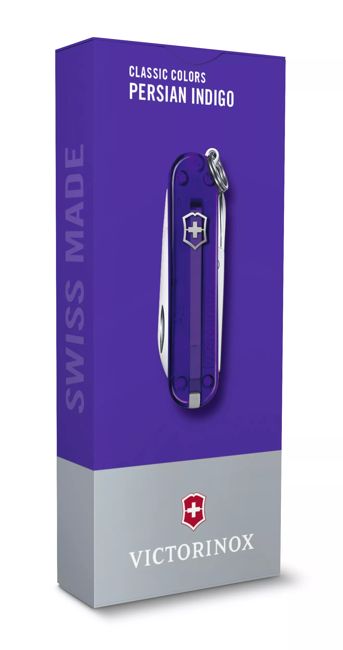 Victorinox Classic SD складаний ніж, прозорий, фіолетовий