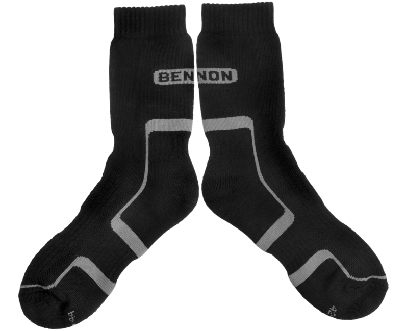 BENNON TREK SOCK тrekові шкарпетки, чорна/сіра