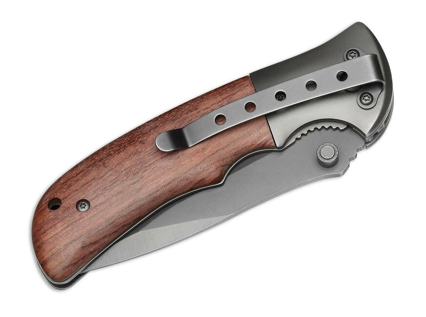 BÖKER® Magnum Co-Operator складаний ніж 8,7 см, дерево, нержавіюча сталь
