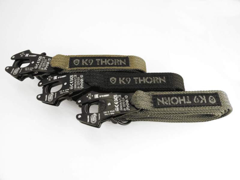 K9 Thorn Kong Frog повідець з 2 ручками 150cm, койотовий коричневий
