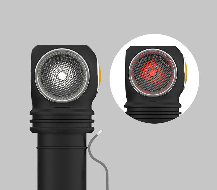 ArmyTek Wizard C2 WR налобний ліхтар LED з магнітним тримачем живлення від акумулятора 1100 лм 3 год 65 г, білий і червоний