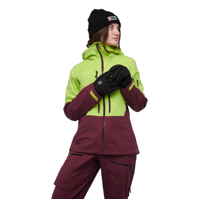 Black Diamond Recon Lt Stretch Shell лижна куртка жіноча, алое-ожина