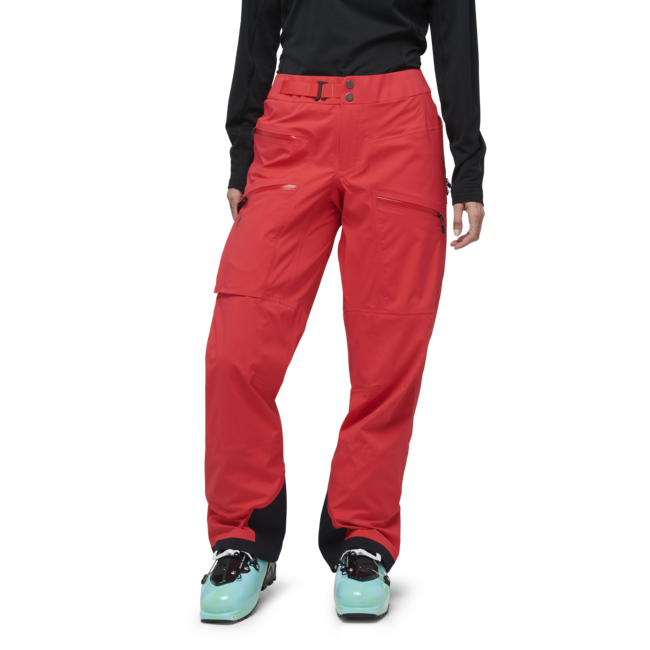 Black Diamond Recon Lt Stretch штани жіночі, коралово-червоні