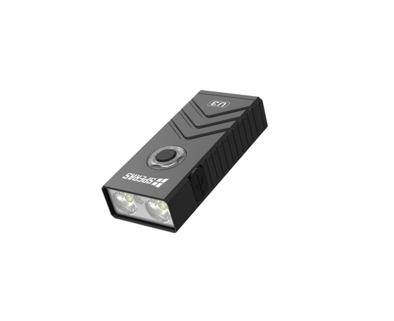 Speras U3 багатофункціональний EDC ліхтар, чорний