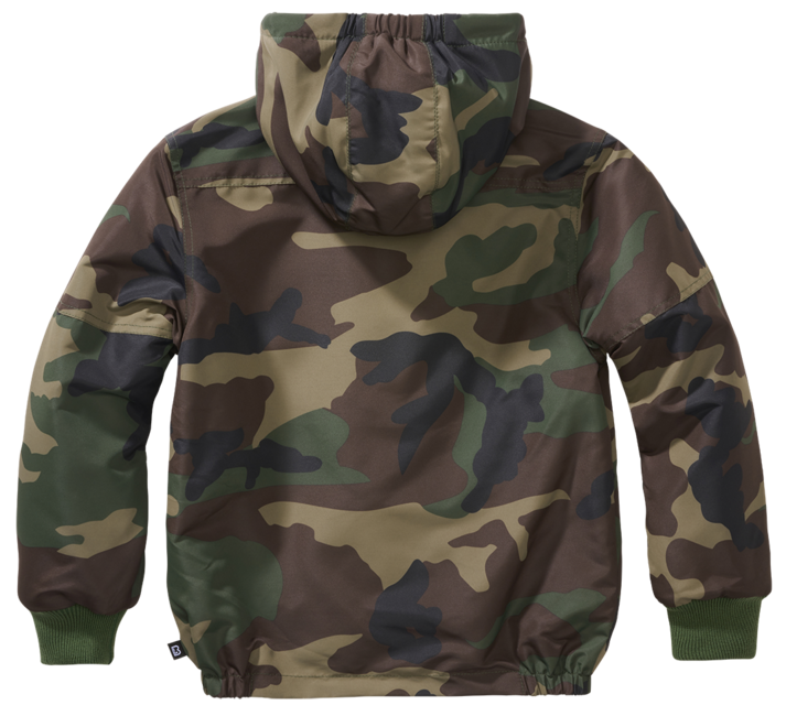 Brandit Frontzip Windbreaker куртка дитяча, вудленд
