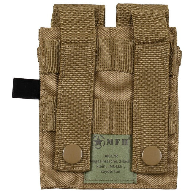 MFH подвійна MOLLE сумка, койотовий бежевий