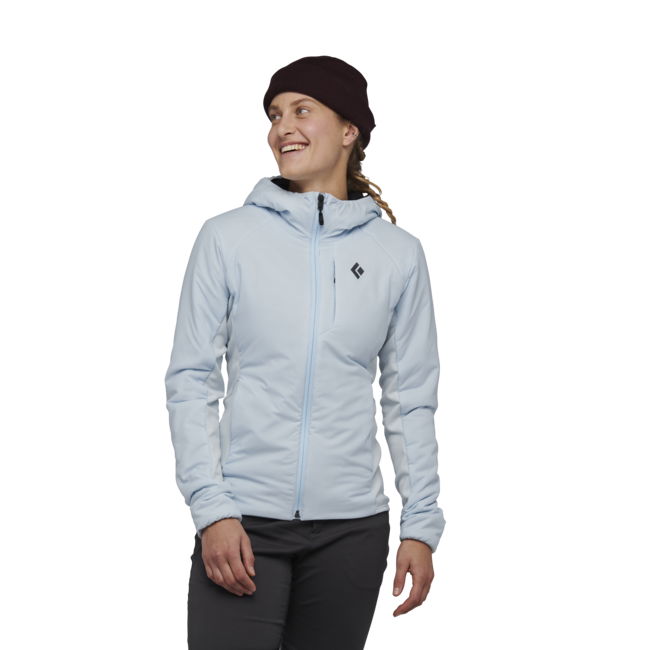 Black Diamond First Light Hybrid софтшел толстовка жіноча, belay синій