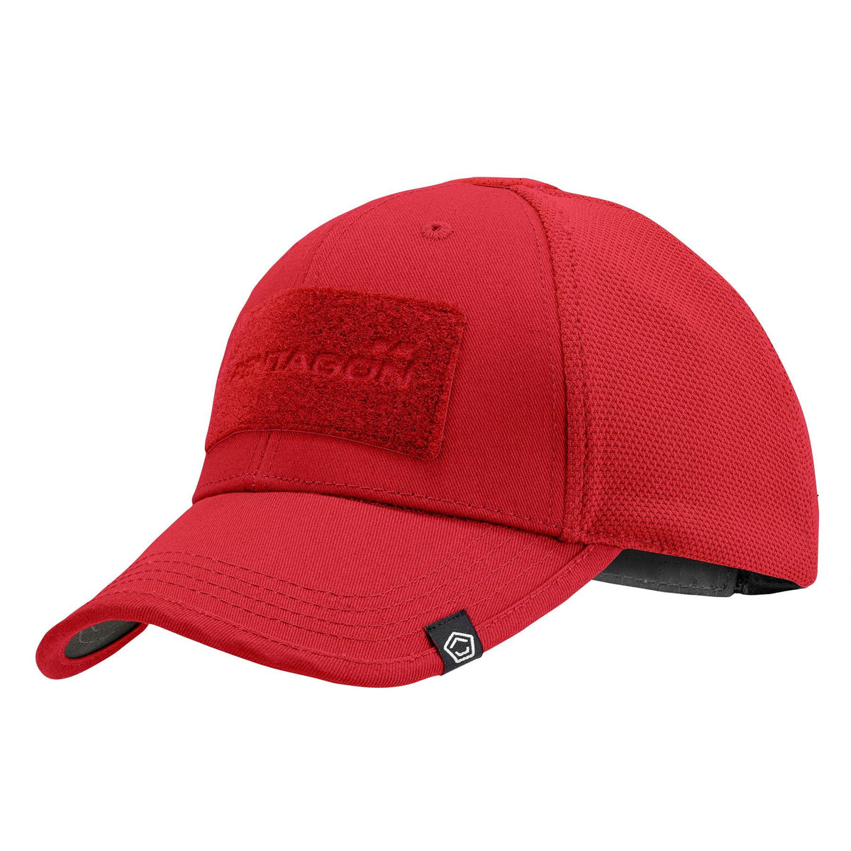 Pentagon Raptor кепка Twill/Mesh, червона