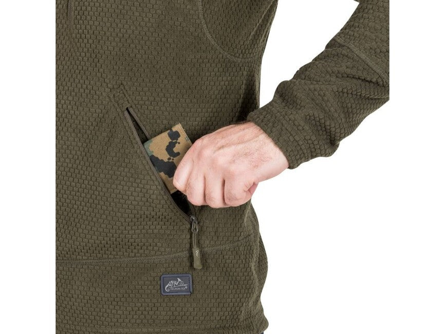 Helikon-Tex Alpha Tactical флісова куртка 630g, темно-сірий