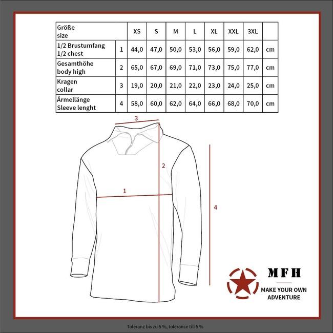 MFH термоактивна чоловіча майка level 2, оливкова
