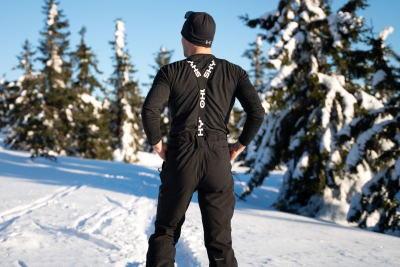 HUSKY Galti лижні штани чоловічі, чорні