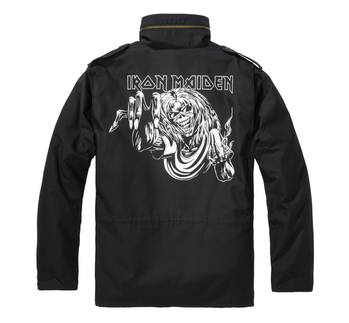 Brandit Iron Maiden M65 куртка, чорна