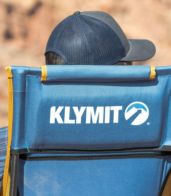 Klymit Ridgeline кемпінгове крісло, синє