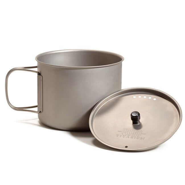 Vargo Ti-Lite ультралегкий титановий кухель з кришкою 0 Mug, 9 L